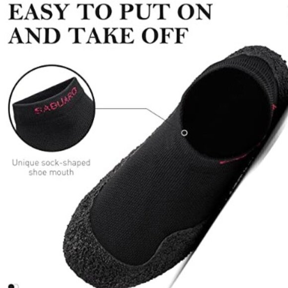 SAGUARO BAREFOOT SOCK SHOES NON-SLIP WATER YOGA SHOES - Picture 9 of 13